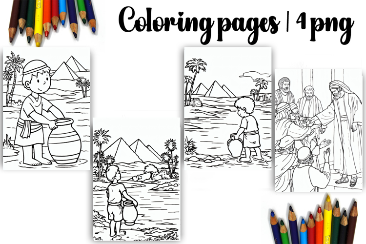 Bible Coloring Pages for Kids Easter Nativity Coloring Book