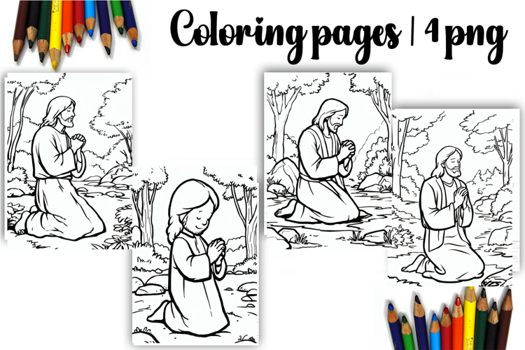 Bible Coloring Pages for Kids Easter Nativity Coloring Book