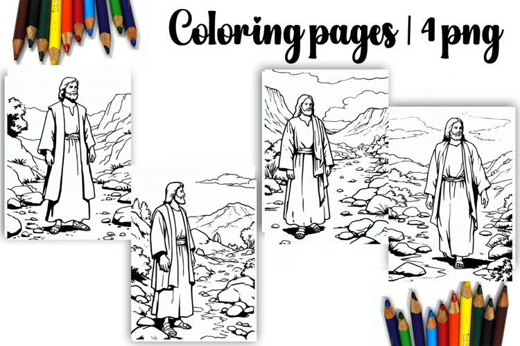 Bible Coloring Pages for Kids Easter Nativity Coloring Book
