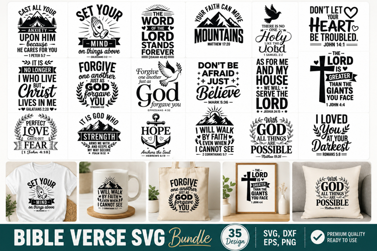 Bible Verse SVG Bundle