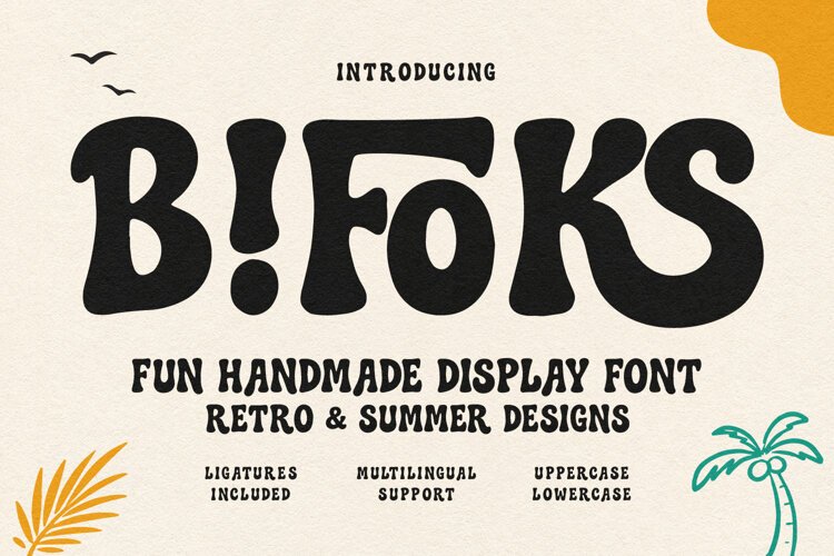 Bifoks Fun Handmade Display Retro Summer example image 1