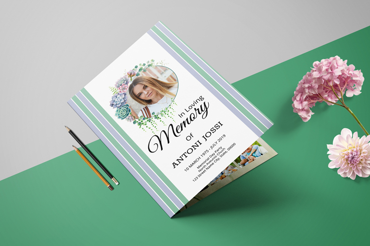 Funeral Program Template