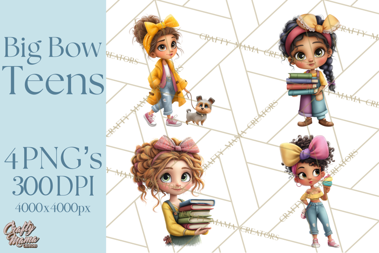 Hair Bow Clipart Image 3