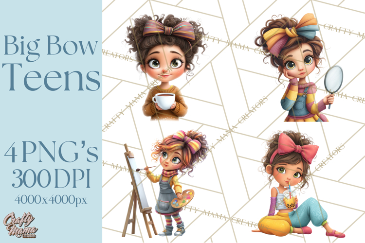 Hair Bow Clipart Image 7