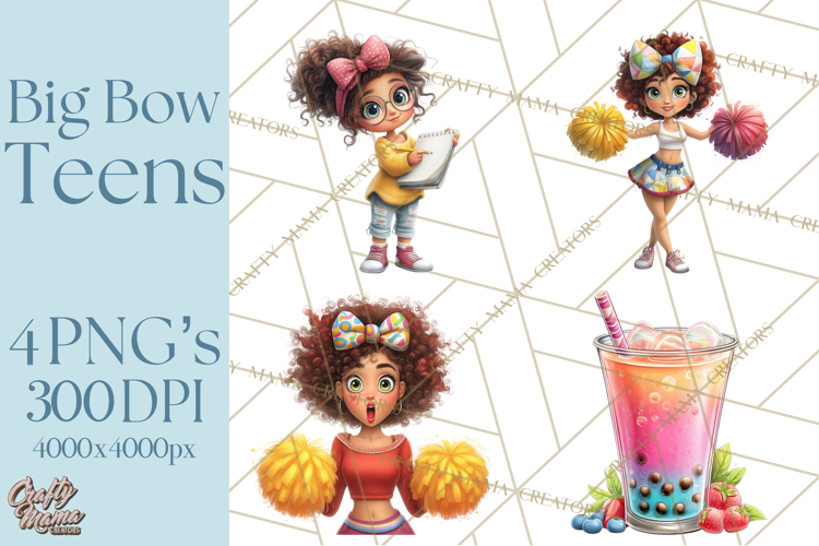 Hair Bow Clipart Image 11