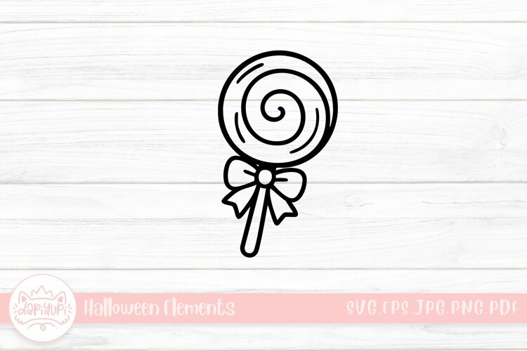 big candy doodle halloween element example image 1
