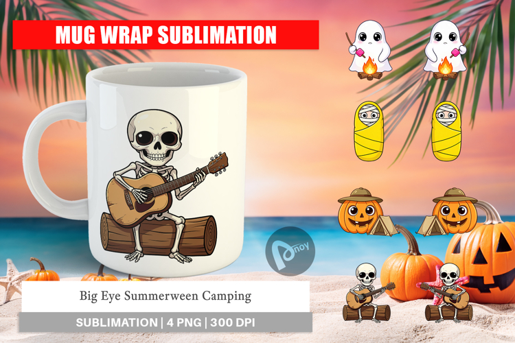 Camping Sublimation Designs
