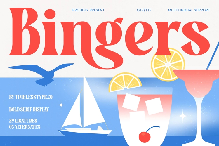 Bingers Bold Serif Display