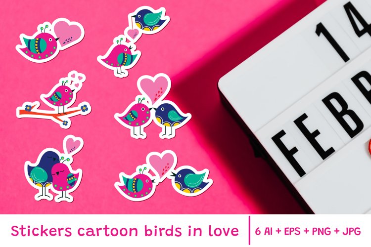 Love Birds Clipart Image 20