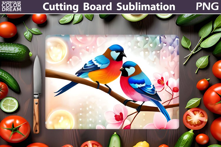 Birds Cutting Board | Kitchen Cutting Board