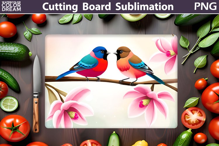 Birds Cutting Board | Kitchen Cutting Board