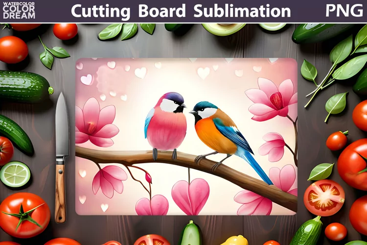 Birds Cutting Board | Kitchen Cutting Board