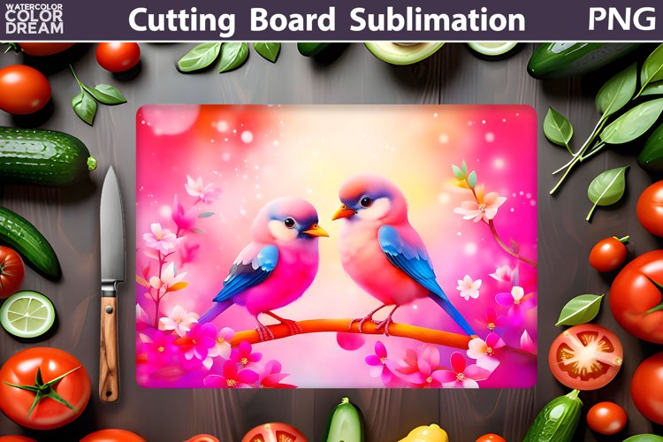 Birds Cutting Board | Kitchen Cutting Board