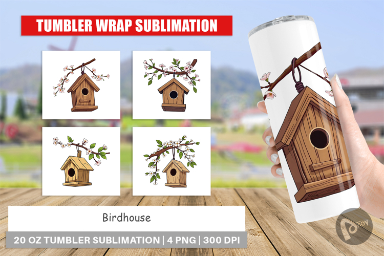 Birdhouse Clipart Image 12