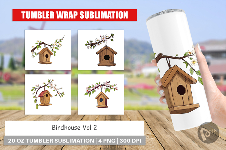 Birdhouse Clipart Image 11