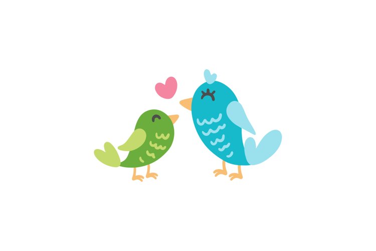 Love Birds Clipart Image 21