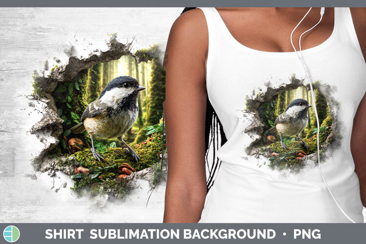GorgeousBirds 01 3D Hole Shirt design.
