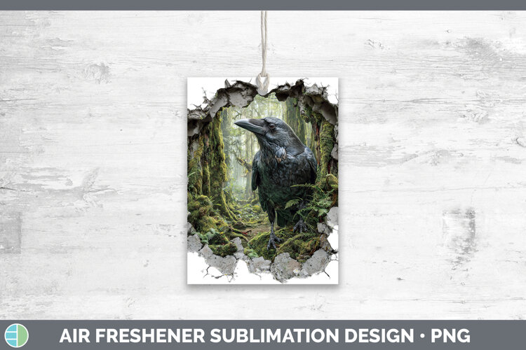 GorgeousBirds 01 3D Hole Air Freshener design.