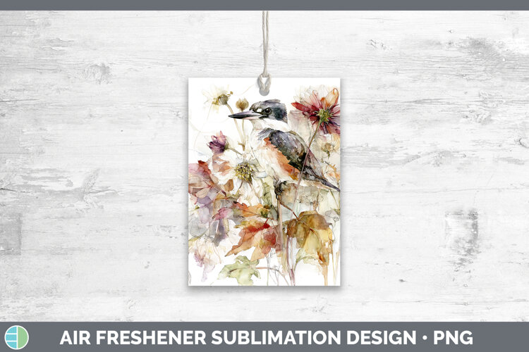 GorgeousBirds 01 Autumn Floral Air Freshener design.