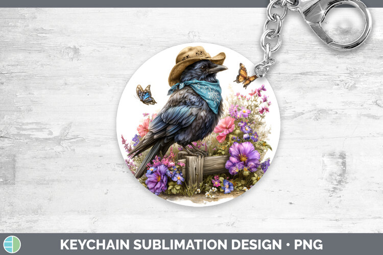 GorgeousBirds 01 Bandana Summer Keychain design.