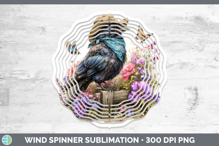 GorgeousBirds 01 Bandana Summer Wind Spinner design.