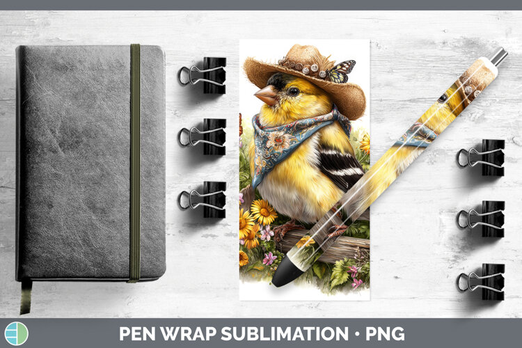 GorgeousBirds 01 Bandana Summer Pen Wrap design.