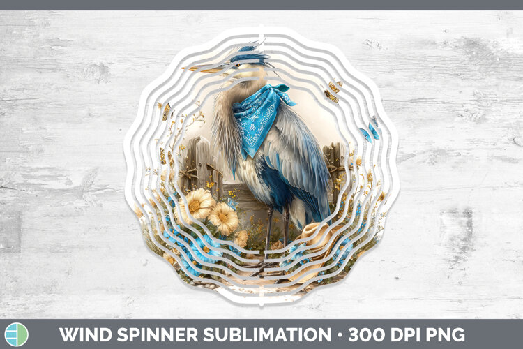 GorgeousBirds 01 Bandana Summer Wind Spinner design.