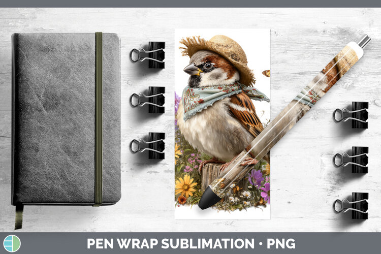 GorgeousBirds 01 Bandana Summer Pen Wrap design.