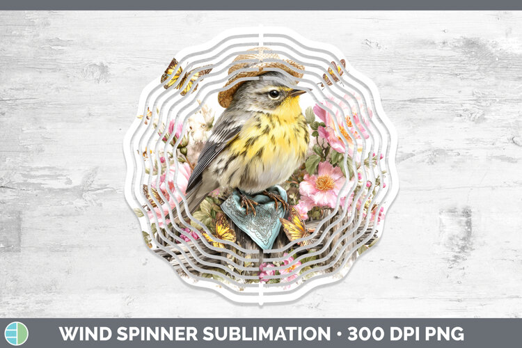GorgeousBirds 01 Bandana Summer Wind Spinner design.