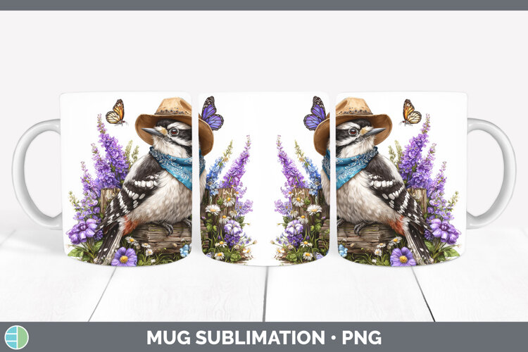 GorgeousBirds 01 Bandana Summer Mug Wrap design.