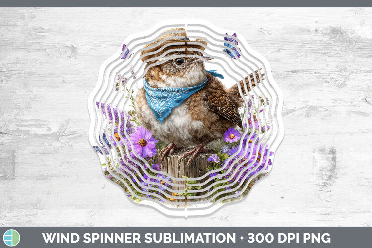 GorgeousBirds 01 Bandana Summer Wind Spinner design.