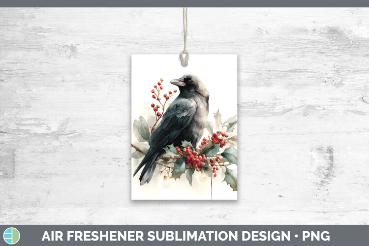 GorgeousBirds 01 Christmas Botanicals Air Freshener design.