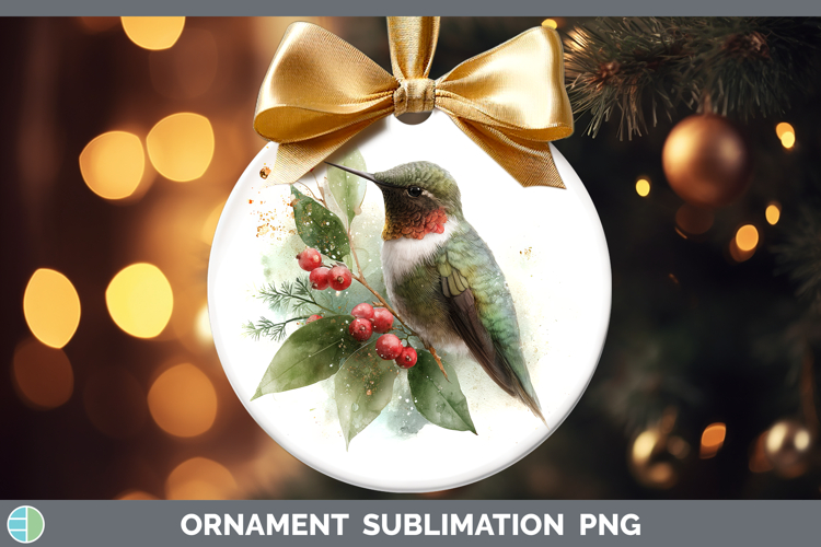 Christmas Ornament Sublimation Designs Image 8