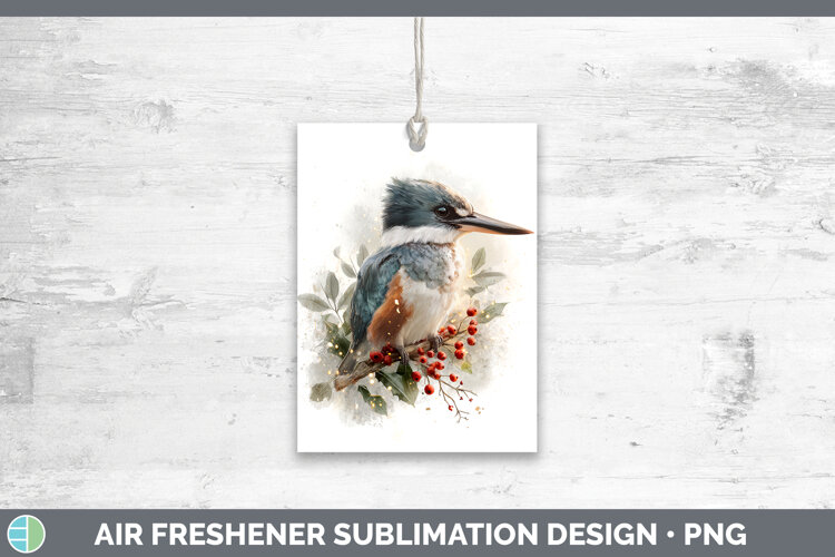 GorgeousBirds 01 Christmas Botanicals Air Freshener design.