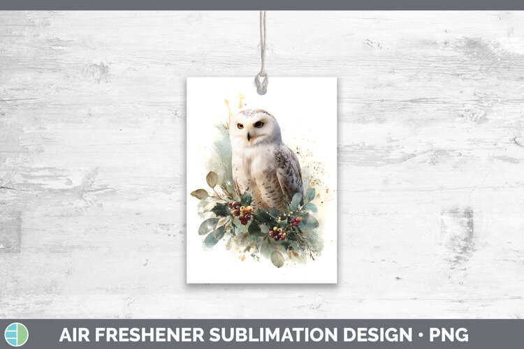 GorgeousBirds 01 Christmas Botanicals Air Freshener design.