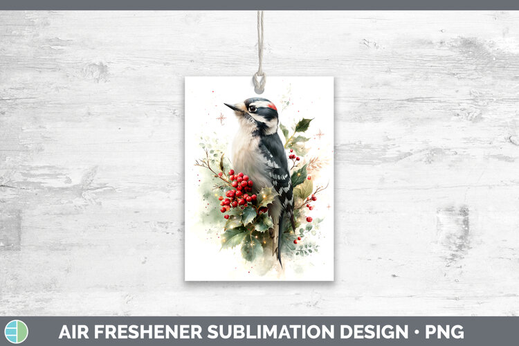 GorgeousBirds 01 Christmas Botanicals Air Freshener design.