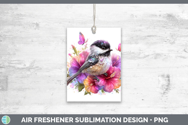 GorgeousBirds 01 Floral Summer Air Freshener design.