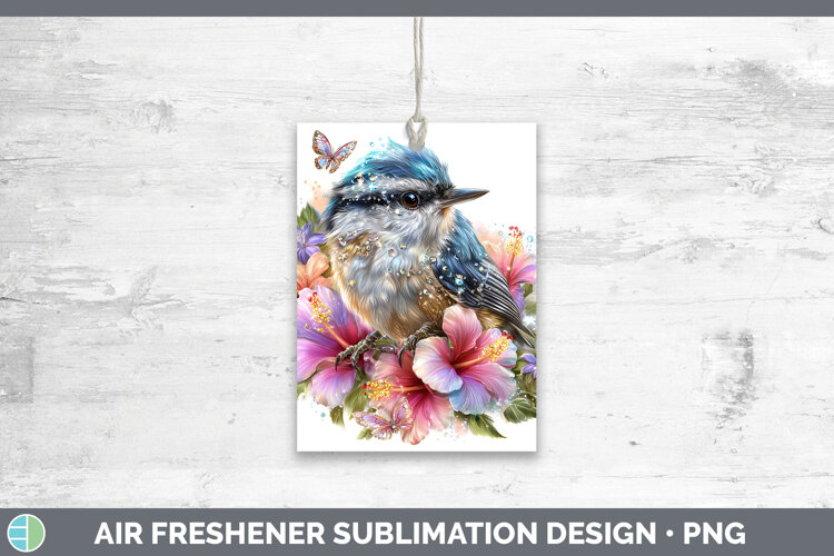 GorgeousBirds 01 Floral Summer Air Freshener design.