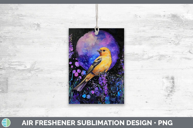 GorgeousBirds 01 Galaxy Air Freshener design.