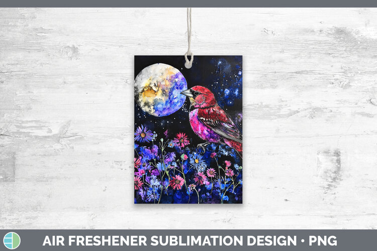 GorgeousBirds 01 Galaxy Air Freshener design.