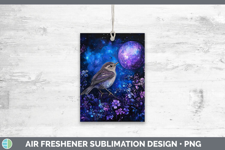 GorgeousBirds 01 Galaxy Air Freshener design.