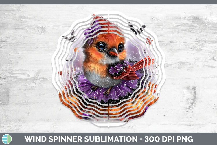 GorgeousBirds 01 Halloween Wind Spinner design.