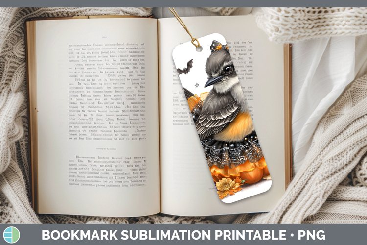 Printable Halloween Bookmark Image 5