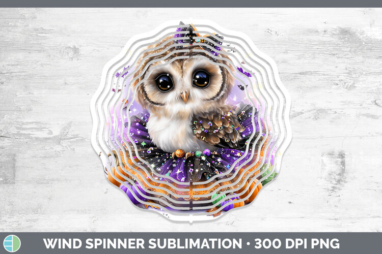 GorgeousBirds 01 Halloween Wind Spinner design.