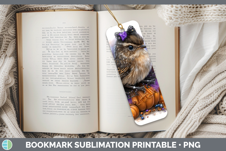Printable Halloween Bookmark Image 14