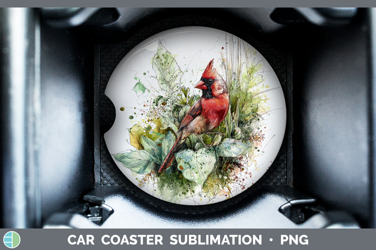 Car Coaster Sublimation Designs