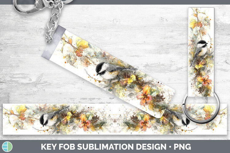 GorgeousBirds 01 Sketch Key Fob design.