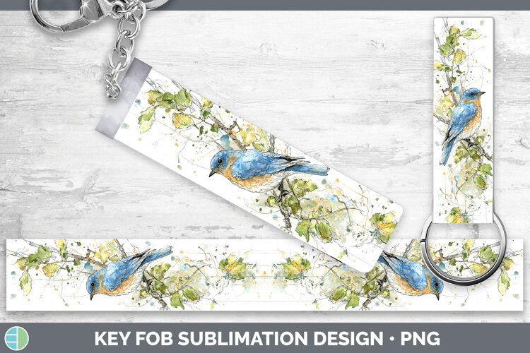 GorgeousBirds 01 Sketch Key Fob design.