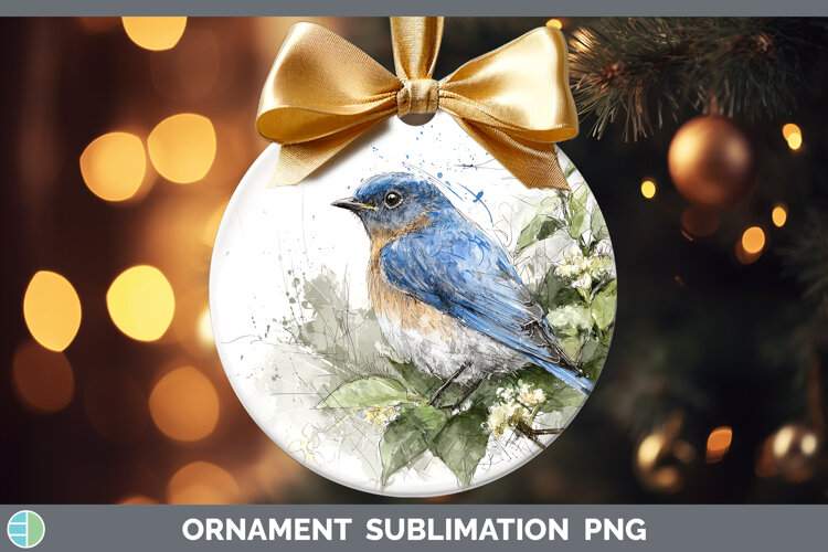 GorgeousBirds 01 Sketch Ornament design.