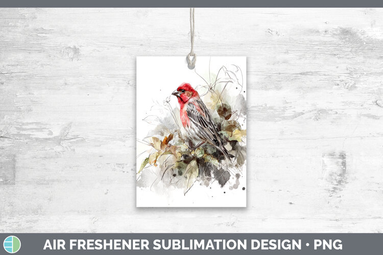 GorgeousBirds 01 Sketch Air Freshener design.